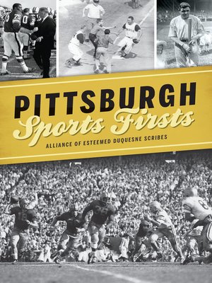 cover image of Pittsburgh Sports Firsts
